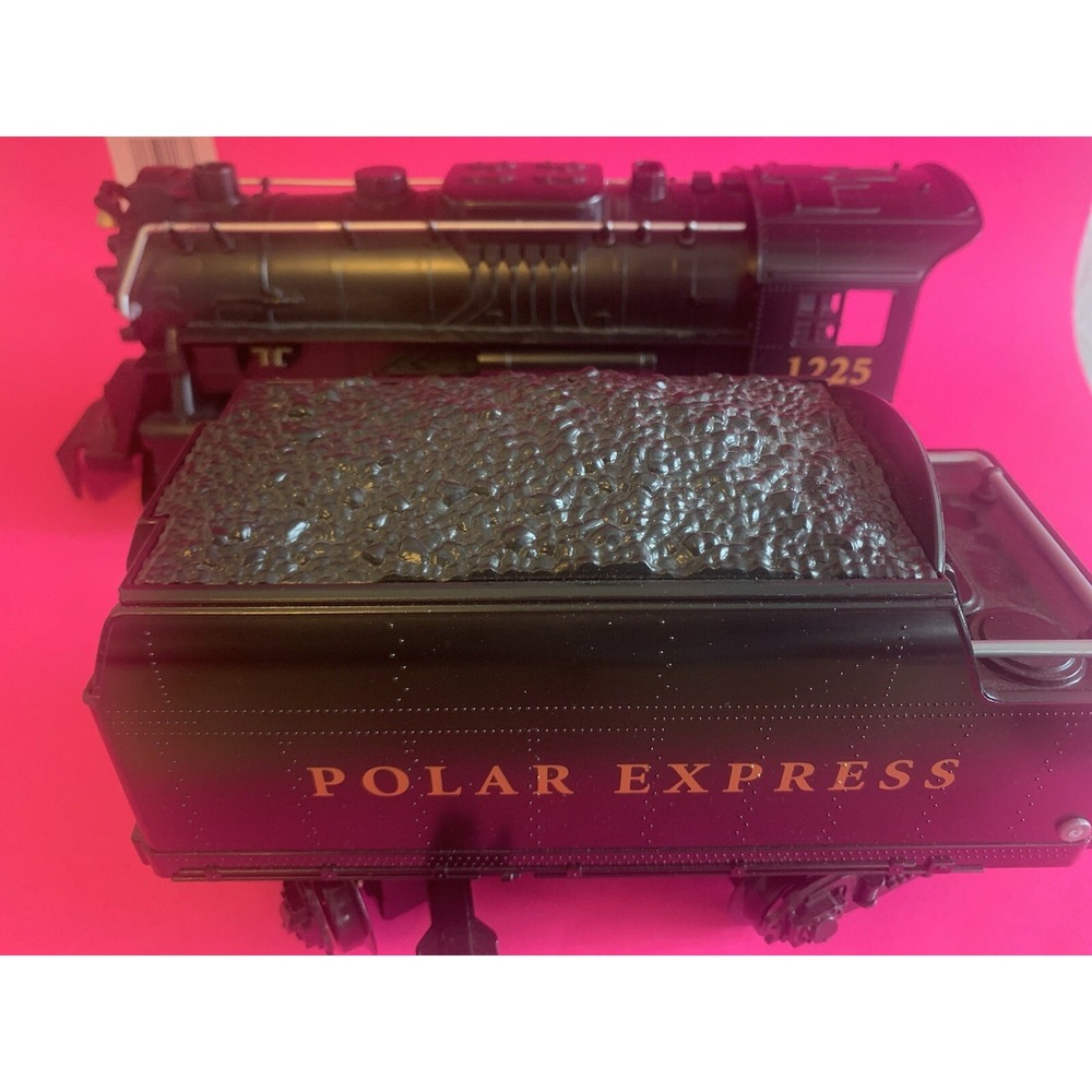 Vintage Lionel The Polar Express Train Engine1225 Locomotive Coal   Car